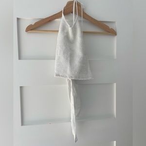 Aritzia Smocked Halter